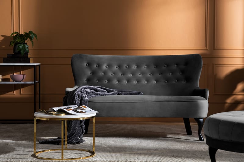 Sofa Thunia Fløyel - Møbler - Sofaer - Howard-sofaer