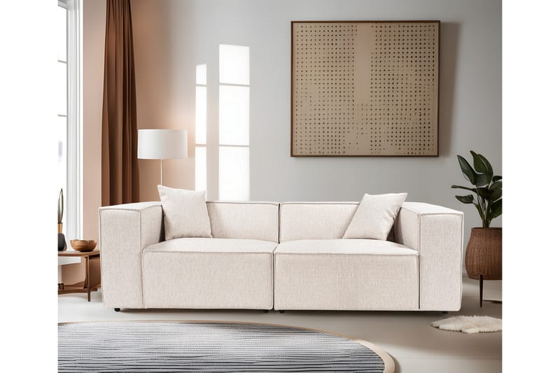 Kaolins Sofa 2-seter - Lys brun - Møbler - Sofaer - 2 seter sofa