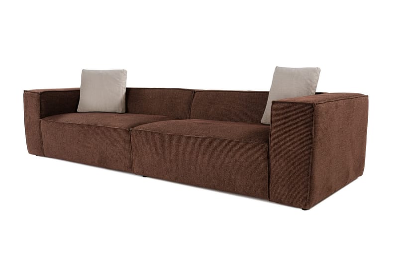 Kaolins Sofa 3-seter - Brun - Møbler - Sofaer - 3 seter sofa