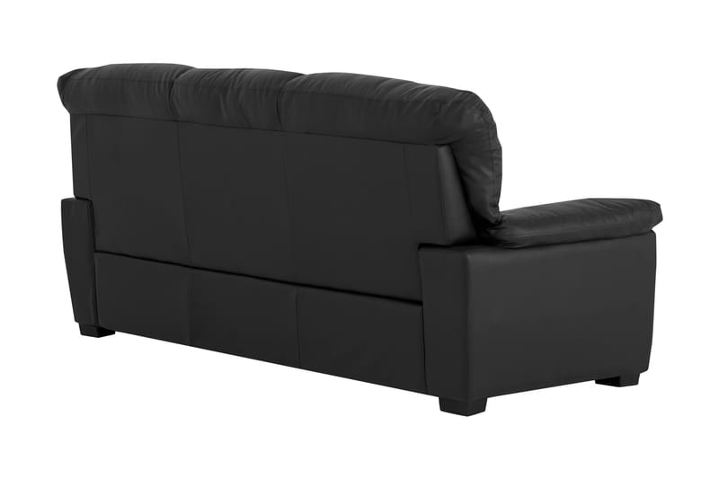 3-seters sofa Carrere Kunstlær - Svart - Møbler - Sofaer - Reclinersofaer - 3 seters kinosofa & reclinersofa