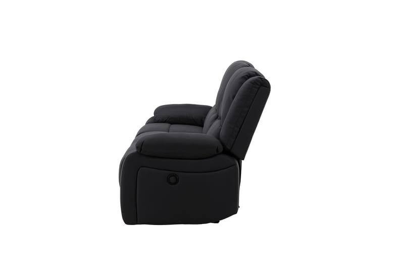 Singapore Reclinersofa 3-seter - Svart - Møbler - Sofaer - Reclinersofaer