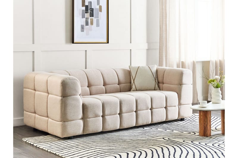 Landsro Sofa 3-seter - Beige - Møbler - Sofaer - 3 seter sofa