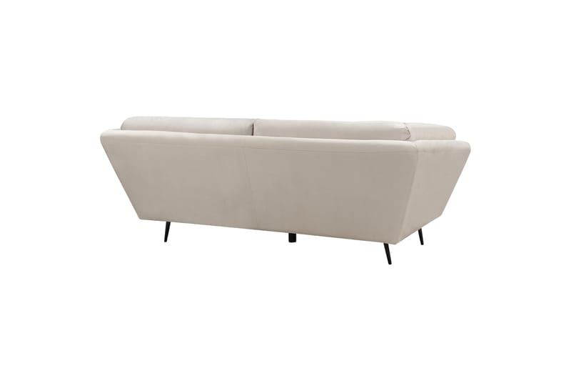 Lenvik Sofa 3-seter - Beige/Svart - Møbler - Sofaer - 3 seter sofa