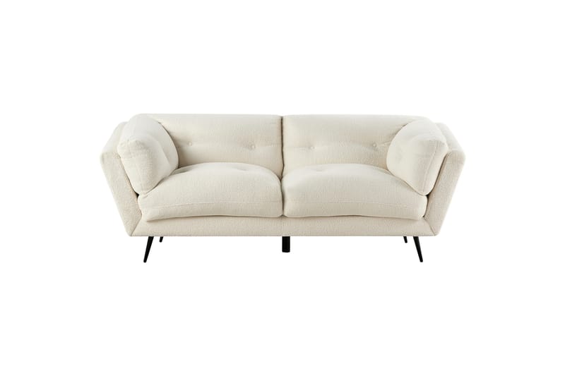 Lenvik Sofa 3-seter - Svart/Hvit - Møbler - Sofaer - 3 seter sofa