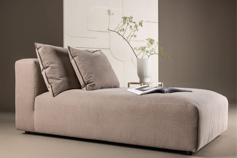 Malö Daybed med Ryggstøtte 169x100 cm - Brun - Møbler - Sofaer - Dagsenger