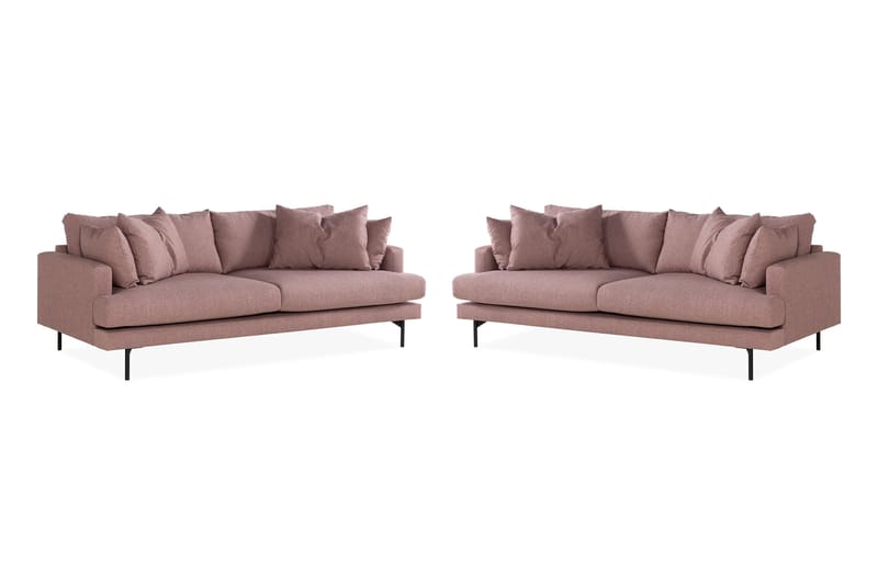 Menard Sofagruppe 4+4-seter - Lilla - Møbler - Sofaer - Sofagrupper