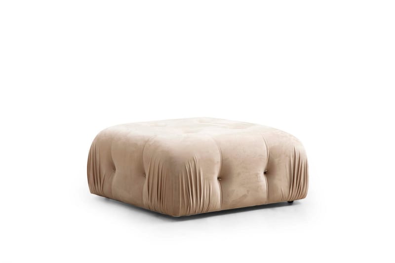 Fotskammelmodul Belgin 95 cm Med Krok - Beige - Møbler - Sofaer - Modulsofaer - Øvrige moduler til modulsofa