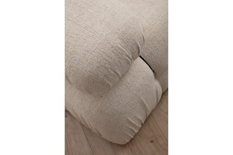 Fotskammelmodul Belgin 95 cm Med Krok - Cream - Møbler - Sofaer - Modulsofaer - Øvrige moduler til modulsofa