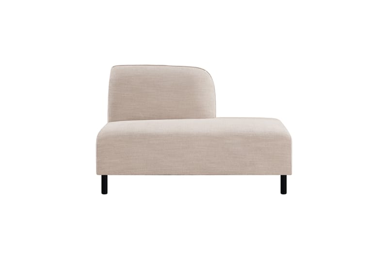 Sjeselongmodul Whitfield Høyre - Beige - Møbler - Sofaer - Modulsofaer - Øvrige moduler til modulsofa