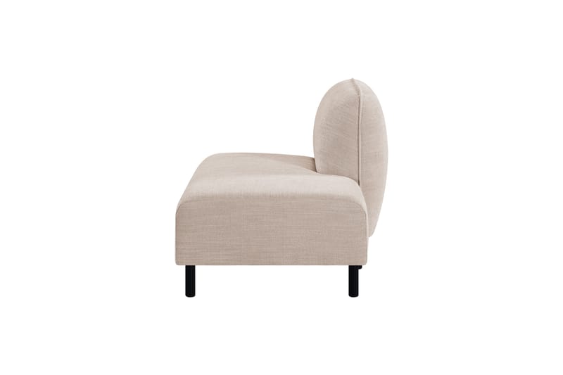 Sjeselongmodul Whitfield Høyre - Beige - Møbler - Sofaer - Modulsofaer - Øvrige moduler til modulsofa