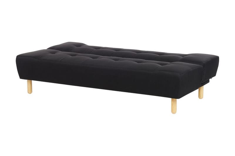 Alsten Modulsofa 3-seter - Svart/Lyst tre - Møbler - Sofaer - Modulsofaer - Komplett modulsofa