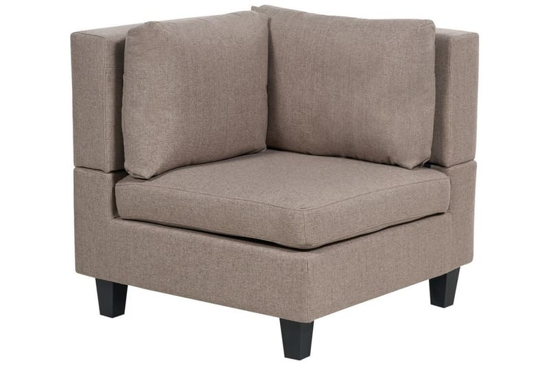 Buck Modulsofa 3-seter - Brun/Svart - Møbler - Sofaer - Modulsofaer - Komplett modulsofa