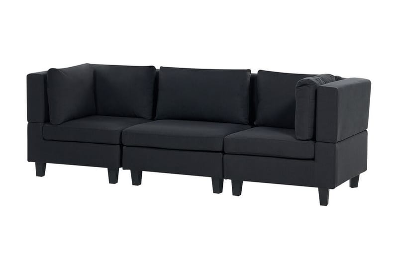 Buck Modulsofa 3-seter - Svart - Møbler - Sofaer - Modulsofaer - Komplett modulsofa