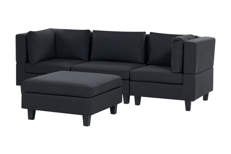 Buck Modulsofa 3-seter - Svart - Møbler - Sofaer - Modulsofaer - Komplett modulsofa