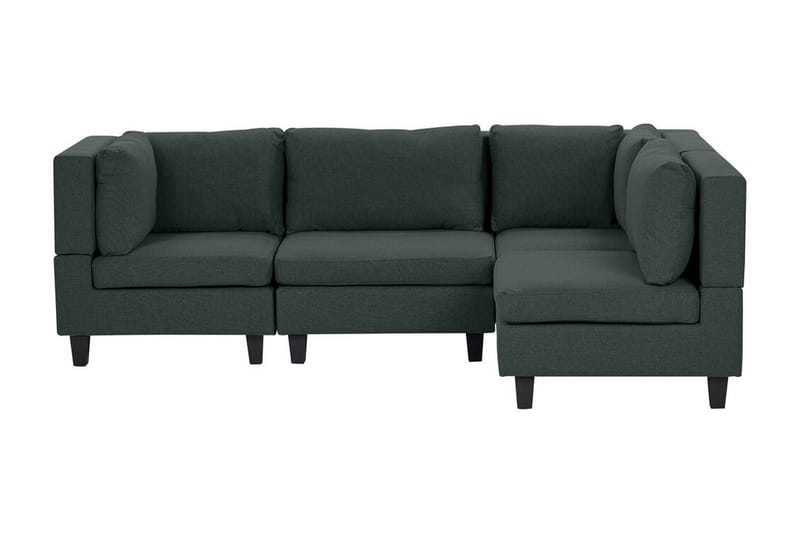 Buck Modulsofa 4-seter - Grønn/Svart - Møbler - Sofaer - Modulsofaer - Komplett modulsofa