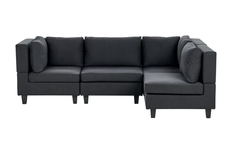 Buck Modulsofa 4-seter - Svart - Møbler - Sofaer - Modulsofaer - Komplett modulsofa