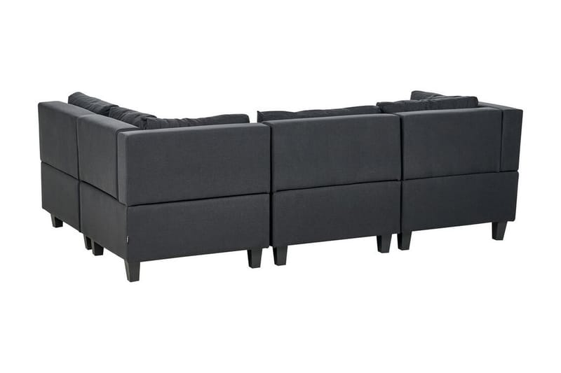 Buck Modulsofa 4-seter - Svart - Møbler - Sofaer - Modulsofaer - Komplett modulsofa