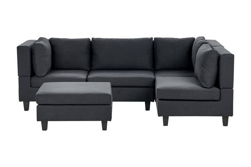 Buck Modulsofa 4-seter - Svart - Møbler - Sofaer - Modulsofaer - Komplett modulsofa