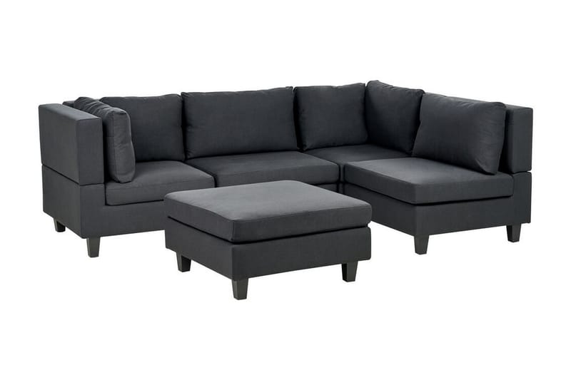 Buck Modulsofa 4-seter - Svart - Møbler - Sofaer - Modulsofaer - Komplett modulsofa