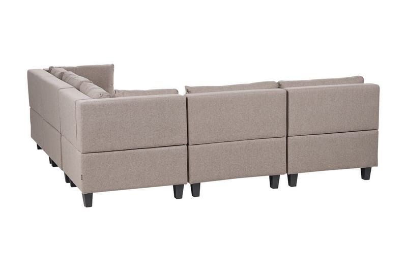 Buck Modulsofa 5-seter - Brun/Svart - Møbler - Sofaer - Modulsofaer - Komplett modulsofa