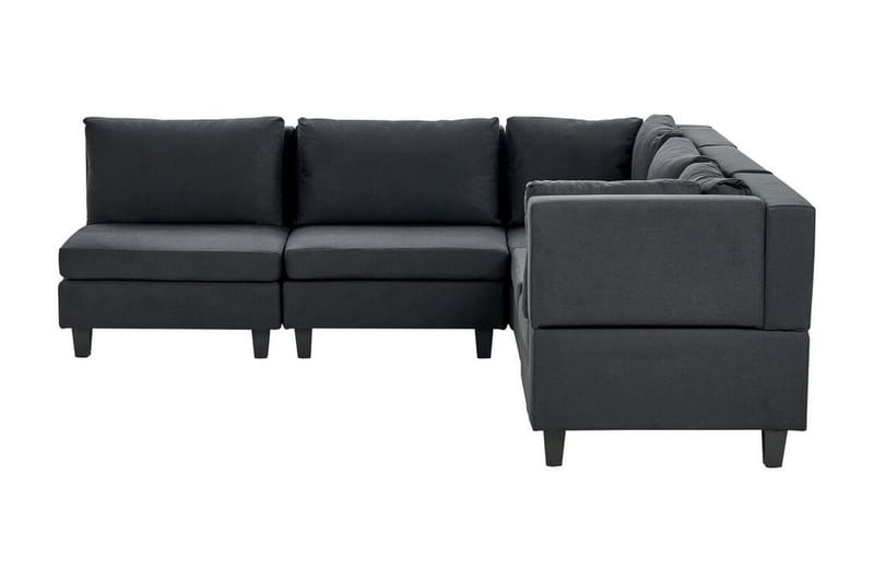 Buck Modulsofa 5-seter - Svart - Møbler - Sofaer - Modulsofaer - Komplett modulsofa