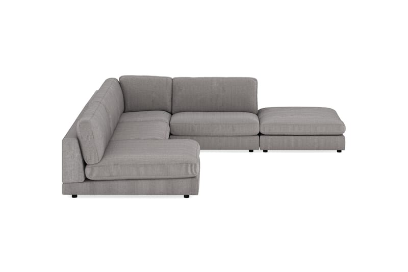 Modulær hjørnesofa Aspen med Divan Reversible Velvet - Møbler - Sofaer - Modulsofaer - Komplett modulsofa