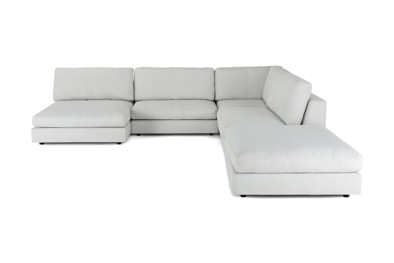 Modulhjørnesofa Aspen med Divan Vendbar - Linbeige - Møbler - Sofaer - Modulsofaer - Komplett modulsofa