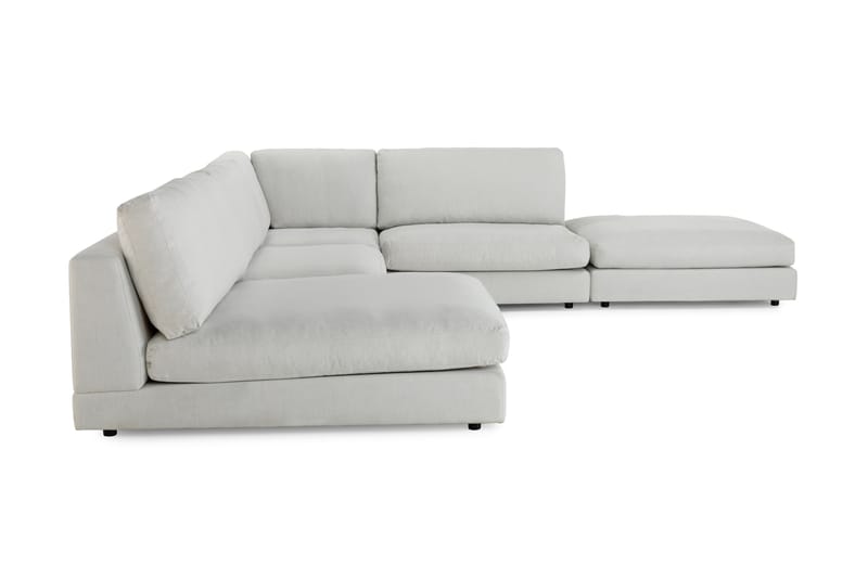 Modulhjørnesofa Aspen med Divan Vendbar - Linbeige - Møbler - Sofaer - Modulsofaer - Komplett modulsofa