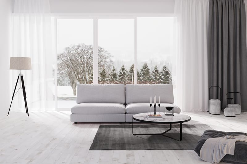 Modulsofa Aspen 3-seter - Lingrå - Møbler - Sofaer - Modulsofaer - Komplett modulsofa