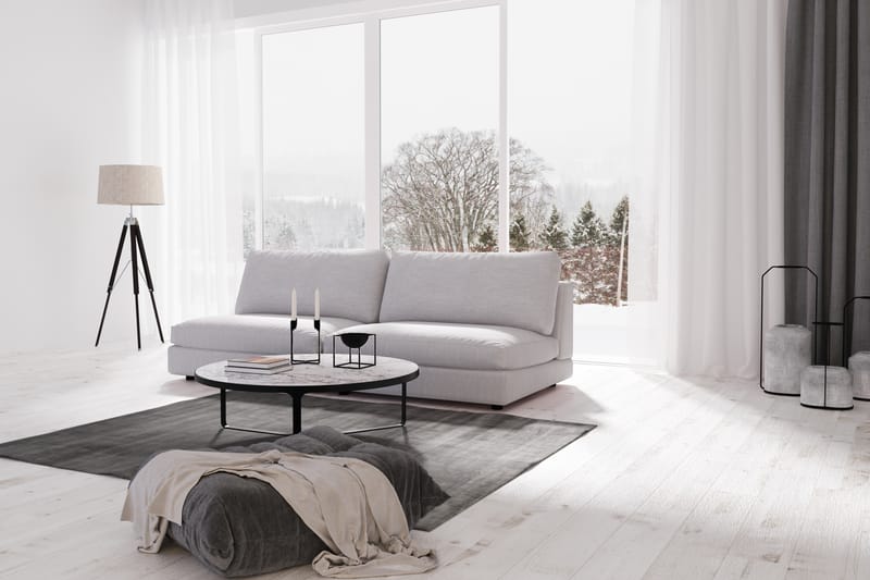 Modulsofa Aspen 3-seter - Lingrå - Møbler - Sofaer - Modulsofaer - Komplett modulsofa