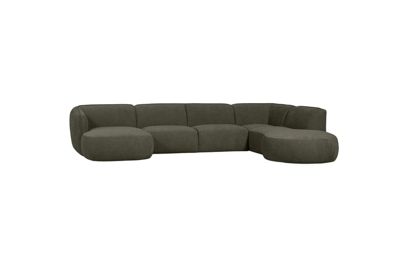 Modulsofa More - Grön - Møbler - Sofaer - Modulsofaer - Komplett modulsofa