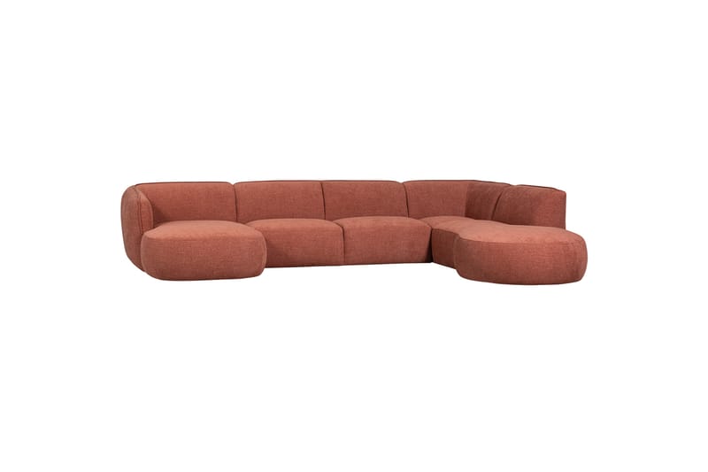 Modulsofa More - Rosa - Møbler - Sofaer - Modulsofaer - Komplett modulsofa