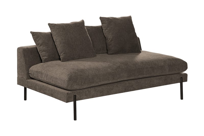 2-seters modul Treeton 152 cm - Brun - Møbler - Sofaer - Modulsofaer - Midtmodul