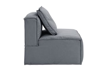 2-seters Sofa Trianta - Lysegrå/Svart - Møbler - Sofaer - Modulsofaer - Midtmodul