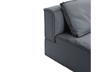 2-seters Sofa Trianta - Lysegrå/Svart - Møbler - Sofaer - Modulsofaer - Midtmodul