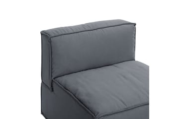 2-seters Sofa Trianta - Lysegrå/Svart - Møbler - Sofaer - Modulsofaer - Midtmodul