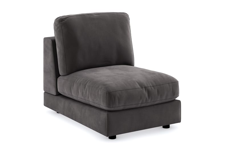 Midtmodul Aspen 70 cm Fløyel - Møbler - Sofaer - Modulsofaer - Midtmodul