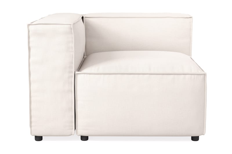 Venstremodul Narender 108 cm - Beige - Møbler - Sofaer - Modulsofaer - Øvrige moduler til modulsofa