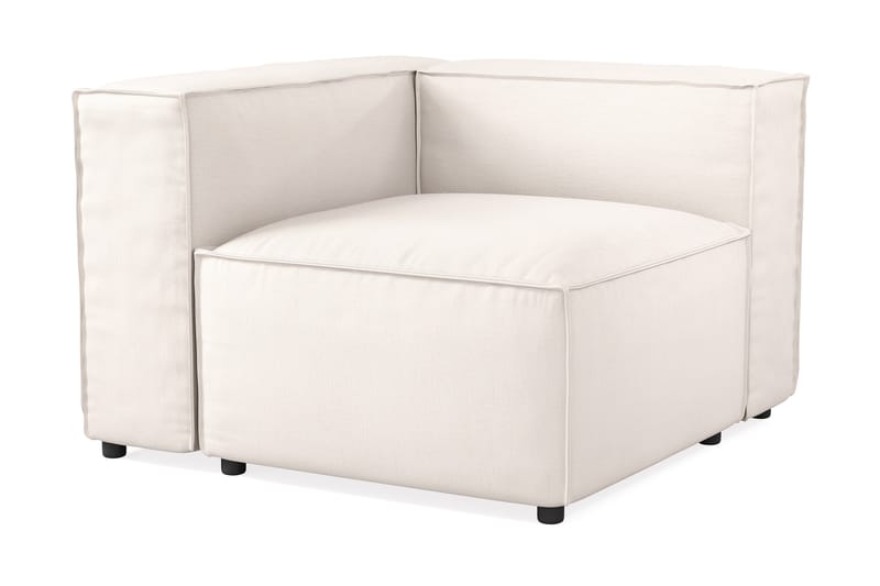 Venstremodul Narender 108 cm - Beige - Øvrige moduler til modulsofa