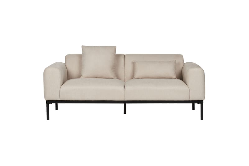 Naklund Sofa 2-seter - Beige/Svart - Møbler - Sofaer - 2 seter sofa