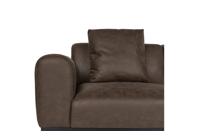 Naklund Sofa 2-seter - Brun/Svart - Møbler - Sofaer - 2 seter sofa