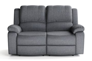 Norbo Reclinersofa 2-seter i Stoff - Mørkegrå - Møbler - Sofaer - 2 seter sofa