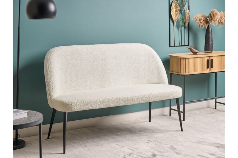 Osbyn Sofa 2-seter - Beige/Svart - Møbler - Sofaer - 2 seter sofa