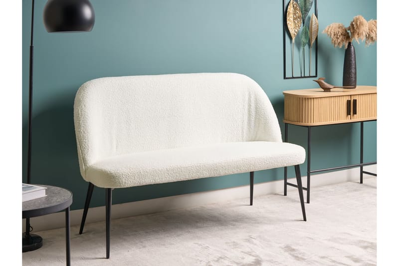 Osbyn Sofa 2-seter - Svart/Hvit - Møbler - Sofaer - 2 seter sofa