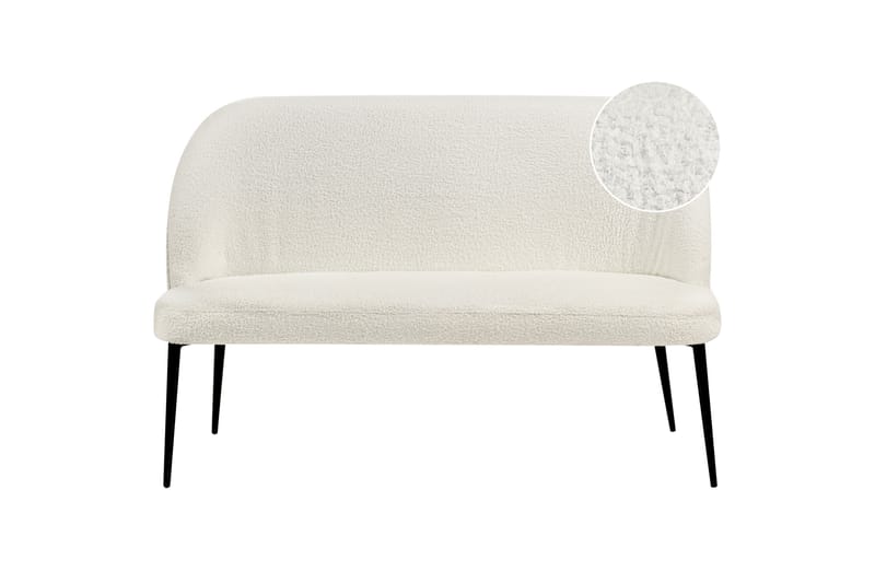 Osbyn Sofa 2-seter - Svart/Hvit - Møbler - Sofaer - 2 seter sofa