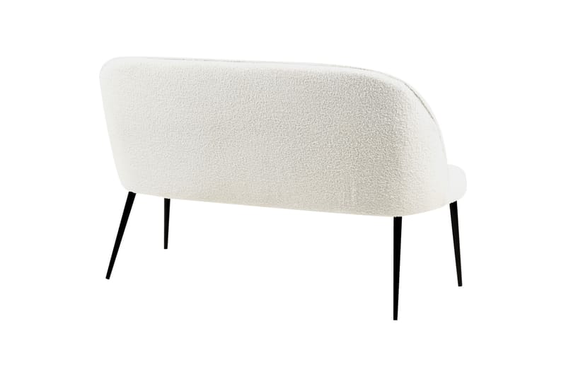 Osbyn Sofa 2-seter - Svart/Hvit - Møbler - Sofaer - 2 seter sofa