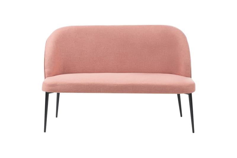 Osbyn Sofa 2-seter - Svart/Rosa - Møbler - Sofaer - 2 seter sofa