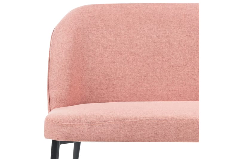 Osbyn Sofa 2-seter - Svart/Rosa - Møbler - Sofaer - 2 seter sofa