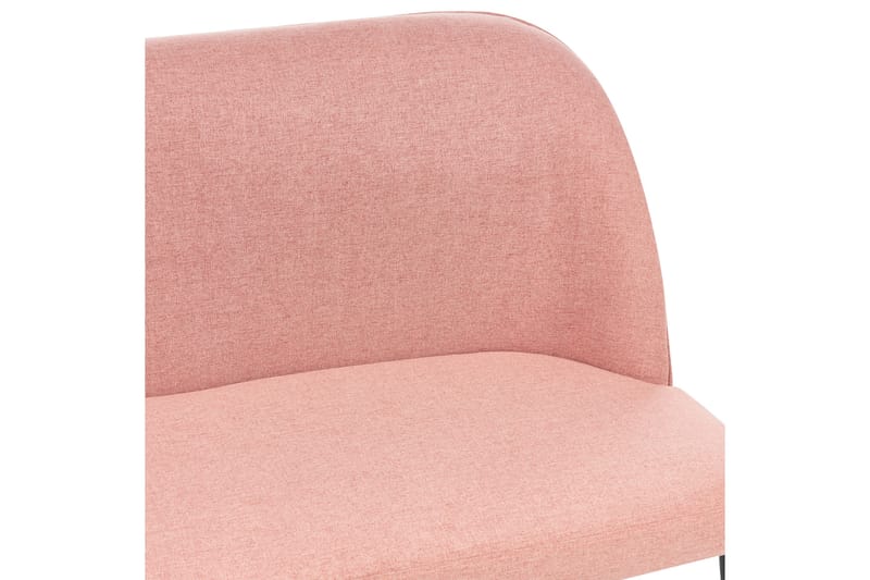 Osbyn Sofa 2-seter - Svart/Rosa - Møbler - Sofaer - 2 seter sofa