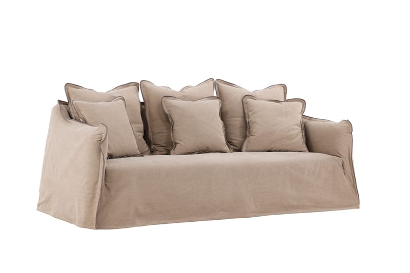 Oskarshamn Sofa 3-seter - Brun - Møbler - Sofaer - 3 seter sofa